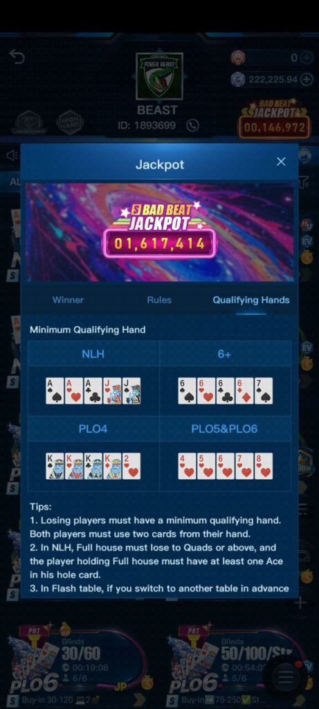 x-poker-leaderbord